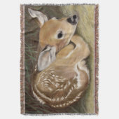 Spring Fawn Deken (Voorkant Verticaal)