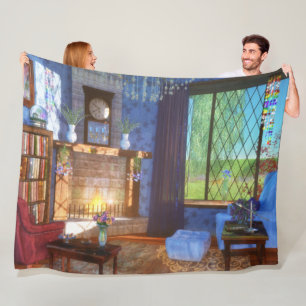 Spring Felicity Fleece Blanket Deken