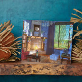 Spring Felicity Plaque Fotoplaat (Zijkant)