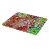 Spring Fever Deco glazen snijplank (Hoek)