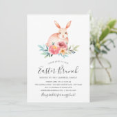 Spring Fling Easter Brunch Invitation Kaart (Staand voorkant)
