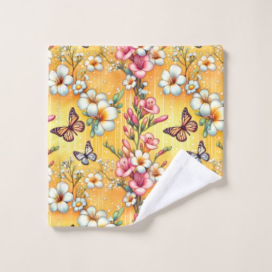 Spring Floral  (Gant de toilette)