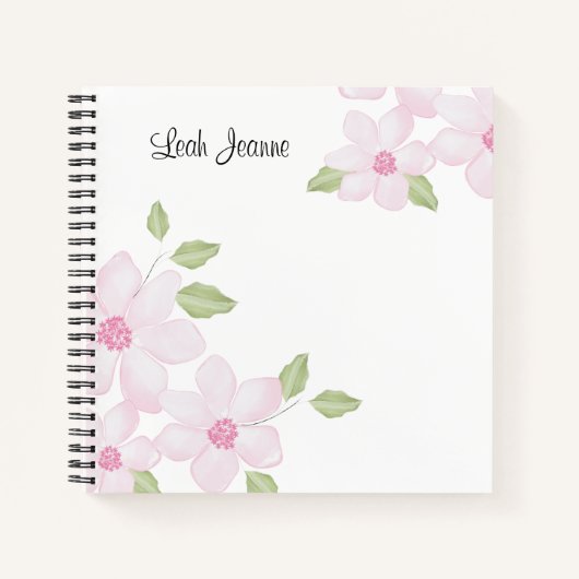 Spring Floral 8,5 x 8,5-inch Notitieboek (Voorkant)