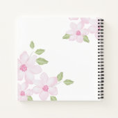 Spring Floral 8,5 x 8,5-inch Notitieboek (Achterkant)