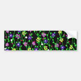 Spring Floral Art Bumpersticker