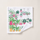 Spring Floral Bad Handdoek (Wasdoekje)