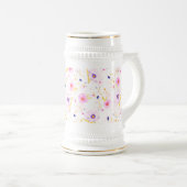 Spring Floral Beer Stein Bierpul (Voorkant rechts)