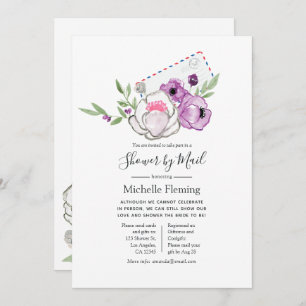 Spring Floral Bridal of Baby shower per post Kaart