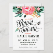 Spring Floral Bridal Shower Kaart (Voorkant)