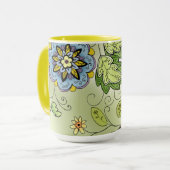 Spring Floral Coffee Mok (Voorkant links)