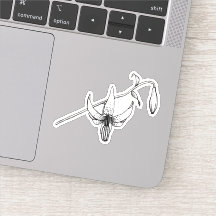 Spring Floral | Columbia Lily | Botanische Sticker
