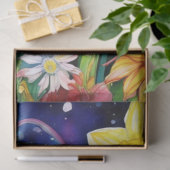 Spring Floral Daffodil Tissue Paper Tissuepapier (Geschenk)