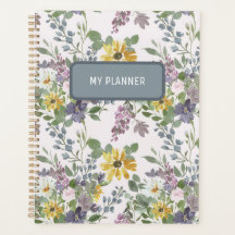 Spring Floral Day Planner