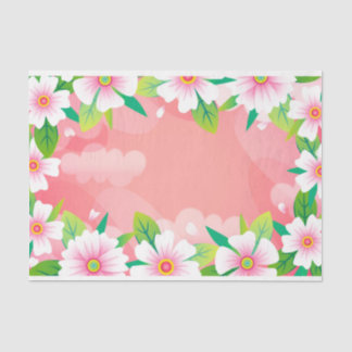 Spring Floral Design Series 19 Tissuepapier