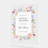 Spring Floral Frame Bridal Shower (Angle)