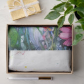 Spring Floral Kleurrijk Weefselpapier Tissuepapier (Geschenk)