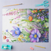 Spring Floral Kleurrijk Weefselpapier Tissuepapier (Craft)