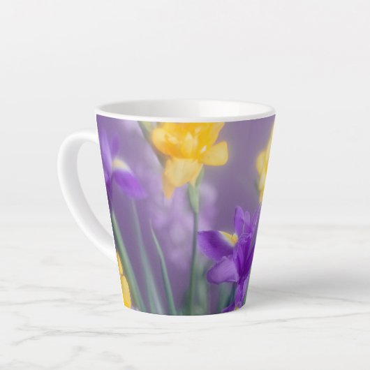 Spring floral Latte Mug Latte Mok (Linkerhoek)