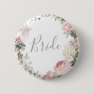 Spring Floral Moeder van de Bride Button