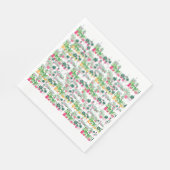 Spring Floral Napkins Servet (Hoek)