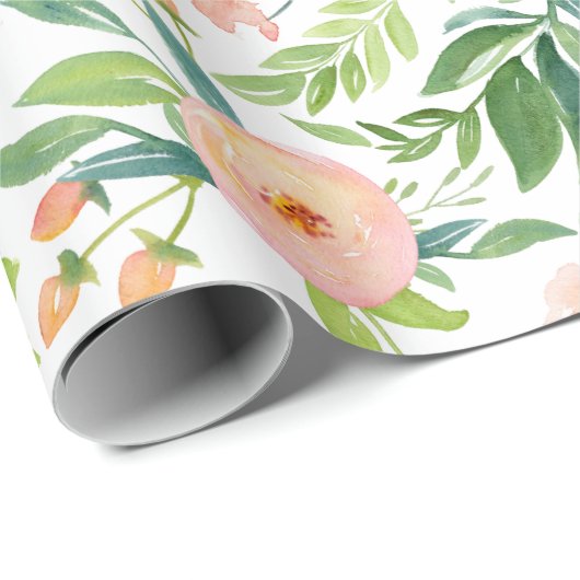 Spring Floral Pattern Cadeaupapier (Rol Hoek)