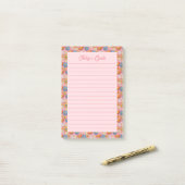 Spring Floral Post-It Notes (Op bureau)