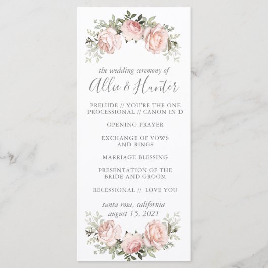 Spring Floral Programma (Voorkant)