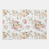 Spring Floral Tulips Theedoek (Horizontaal)