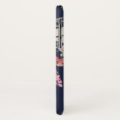 Spring Floral | Waterverf Bloemen met jouw naam Case-Mate iPhone Case (Achterkant/links)