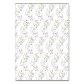 Spring Floral Wedding Arch Kaart (Achterkant)