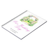 Spring Floral Wedding Arch Notitieboek (Linkerzijde)