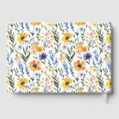 Spring Floral Wedding Gastenboek (Achterkant)