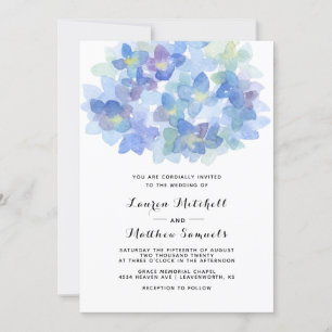 Spring Floral Wedding Uitnodiging