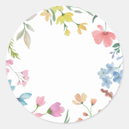 Spring Florals Envelope Stickers