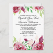 Spring Florals | Uitnodiging (Voorkant)