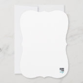 Spring Florals Wedding Kaart (Achterkant)