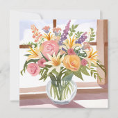 Spring Flower Bouquet |  Kaart (Voorkant)