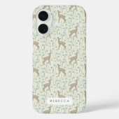 Spring Flower Fawns Patroon Case-Mate iPhone Case (Achterkant)