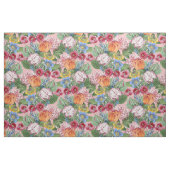 Spring Flower Garden Pattern Stof (Fat Quarter)