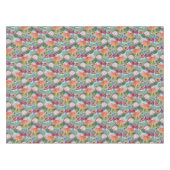 Spring Flower Garden Pattern Tafelkleed (Voorkant (Horizontaal))