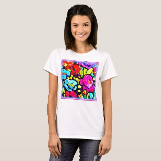 "Spring Flower" (Lentevloer) — Koop nu T-shirt (Voorkant volledig)