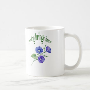 Spring Flower Mok - "Spring Brengt Hoop" Ontwerp