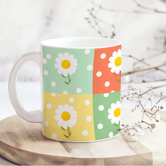 Spring Flower Pastel Cute Fun Koffiemok