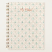 Spring flower pattern Planner (Voorkant)