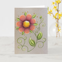 Spring Flower wenskaart Kaart