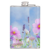 Spring Flowers 15 oz Design Heupfles (Achterkant)