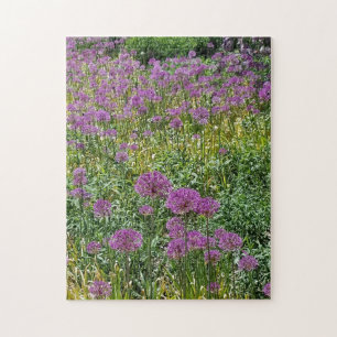 Spring Flowers Alliums Legpuzzel
