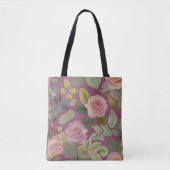 Spring Flowers Canvas tas (Voorkant)