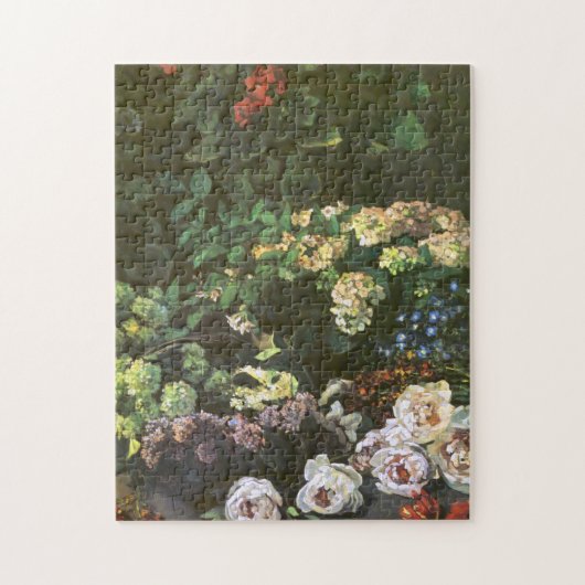Spring Flowers Claude Monet Fine Art Legpuzzel (Verticaal)