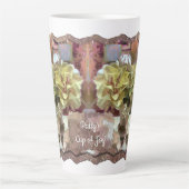 Spring Flowers Cup of Joy PCM1 Latte Mug Mok (Voorkant)